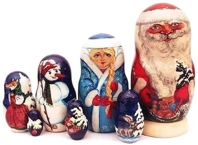 Russian souvenirs for Christmas