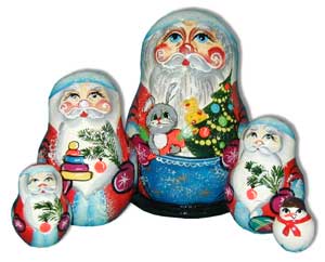 Russian souvenirs for Christmas